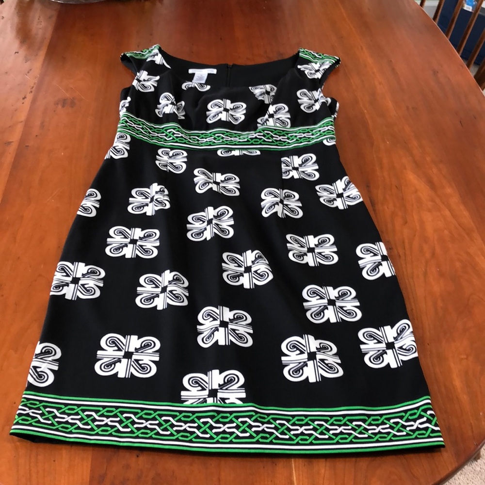 Geometric sheath dress